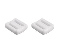 Janasiba 2X Poids de Plongée pour Ceinture de Poids de Plongée sous-Marine Poids de Plongée en Plomb Enduits Poids de Plongée Enduits, Poids de Ceinture de Plongée 1000 G Blanc