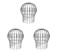 Janasiba 3X Drain Extérieur Toit Anti - Blocage Ligne Cap Rond Couverture Filet Drainage Ligne de Sol Anti-fuite Filtre - 110