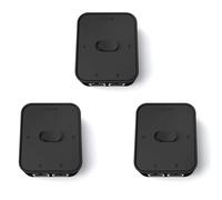 Janasiba 3X SéLecteur de Commutateur RéSeau RJ45 LAN CAT6 à 2 Ports 1000 Mbps 2 en 1 Sortie/1 en 2 Sorties RéPartiteur de Commutateur RéSeau Externe Interne