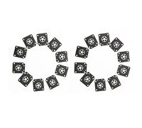 Janasiba 40 pièces/lot pour 180 diaphragmes de mesure Joint Pièces pour Zama180 192 Kit de réparation de carburateur