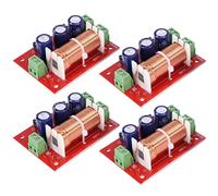 Janasiba 4pcs 400W Haut-parleur Crossover Réglage Audio 2 Voies Tweeter Haut-parleurs Filtre pour 2-16Ohm, 750008451