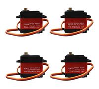 Janasiba 4X Td-8120Mg Servo Étanche Digital Metal Gear avec 20Kg Couple ÉLevé 180Angle pour Rc Télécommande Voiture Modèle VéHicule 20Kg Servo