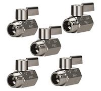 Janasiba 5 mini en acier inoxydable 304 (1/2 femelle x mâle) filetage NPT, valve