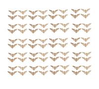 Janasiba 80 pièces 8 x 8 cm Coin sculpté Onlay Meubles Décoration principale Non peint Applique