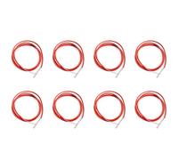 Janasiba 8X Capteur de Température PT1000 à 2 Fils, Thermistance Enduite de Gel de Silicone, Sonde de 1,5 Mètre, 45 mm x 5 mm -50-180 Centigrades RTD