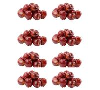 Janasiba 96 PièCes SéRies Faux Fruits Pommes Pommes Artificielles RéAlistes Simulation Pommes Rouges Maison Maison DéCoration pour Nature Morte Cuisine DéCoration