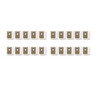 Janasiba Accessoires interchangeables Pièces à poussière pour R1 R1A Robot Aspirateur Robot Aspirateur Pièces 20 Pièces