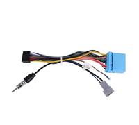 Janasiba Adaptateur de faisceau de câbles stéréo Android 16 broches pour /// faisceau de câbles stéréo