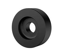 Janasiba Adaptateur de platine vinyle en aluminium 45 RPM pour platine vinyle série 7 SL1200 LP, noir