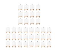 Janasiba Artiste 3 x 3 Mini Toile & 5 Mini Chevalets Set Peinture Dessin - Le kit contient : 36 mini toiles et 36 mini chevalets