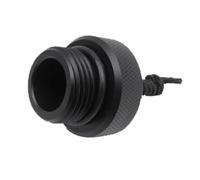 Janasiba Bouchon anti-poussière avec corde de fixation - Capuchon anti-poussière de plongée pour bouteilles de plongée, valves, capuchon anti-poussière de plongée, composant de plongée, noir