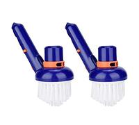 Janasiba Brosse de nettoyage pour aspirateur de piscine, fond de piscine, mur de piscine, brosse à colle, outil de nettoyage