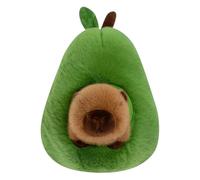 Janasiba Capybara Peluche réaliste en peluche Capybara rembourrée et 35 cm