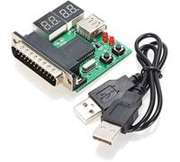 Janasiba Carte de diagnostic pour PC - USB - Carte postale - Analyseur de carte mère - Pour ordinateur portable - Accessoires