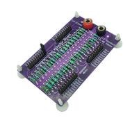 Janasiba Carte D'Inductance Programmable Standard E12 de 1 UH à 2,2 à 40 Valeurs avec Douilles Bananes de 4 mm Boîte de Substitution D'Inductance