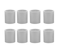 Janasiba Cartouches filtrantes universelles à 15 niveaux (8 paquets) - Élimine le chlore, les micro-organismes et l'eau dure
