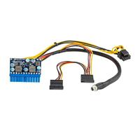 Janasiba Connecteur ATX DC 12 V 300 W 24 broches avec carte mère Mini ITX Alimentation Pcio PSU pour PC Gamer Installation facile