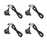 Janasiba Ebike FT-21X Lot de 4 pédales d'accélérateur pour pouce de vélo, régulateur de vitesse pour accessoires de scooter électrique, 12-72 V universel