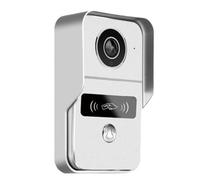 Janasiba Écran tactile 1080p 10 7 couleurs, sonnette vidéo sans fil, kit d'interphone domestique intelligent TUYA pour accès RFID, prise européenne