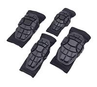 Janasiba Ensemble d'équipement de protection pour enfants Protections souples pour enfants Coudes Protections Genoux pour Roue Skateboard Inline Roller Skate Scooter, S