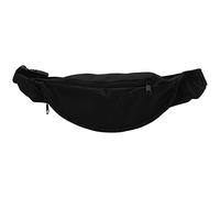 Janasiba Fanny Pack Sac banane unisexe avec fermeture Éclair Noir