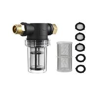 Janasiba Filtre 3/4 pour arrosage du jardin, filtre d'aquaculture, pompe à , filtre pour voiture, ménage, conduite d'