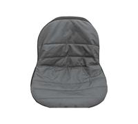 Janasiba Housse de Siège de Tracteur pour Tondeuse à Gazon Autoportée Universelle, Pochette de Rangement Rembourrée pour Coussin de Confort, Taille Moyenne (Gris)