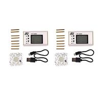 Janasiba HT-X3005 Lot de 3 testeurs de vitesse avec écran LCD rétroéclairé