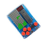 Janasiba Kit de Production de Console de DIY 51 Machine Électronique à Souder à Puce pour Enfants Ensemble de Couleur: Carré-Vert Clair