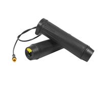Janasiba Levier d'accélérateur électrique pour vélo avec fil étanche SM-3A Évitez les changements de vitesse, levier d'accélérateur de vélo électrique en plastique noir étanche 1 paire