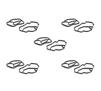Janasiba Lot de 10 boîtiers de filtre à huile en caoutchouc noir pour ML320 ML350 R320 Sprinter 6421840080 6421801410