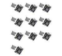 Janasiba Lot de 10 convertisseurs boost de type C USB 5 V 2 A Step-Up Power Lithium Batterie Protection Bord DIY Chargeur, Pas de soudure