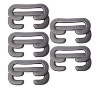 Janasiba Lot de 10 coussinets en éponge de 11 mm pour masque pour les yeux VR3D - Coussin de protection du visage en éponge perforée