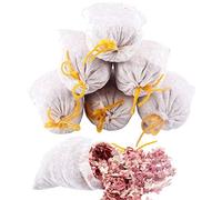 Janasiba Lot de 10 sachets de cèdre, copeaux de cèdre pour penderie et tiroirs, blocs de cèdre pour le rangement des vêtements, armoire en cèdre