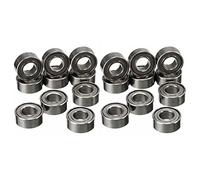 Janasiba Lot de 100 roulements miniatures MR63ZZ 3 x 6 x 2 mm