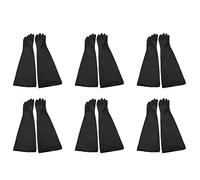 Janasiba Lot de 12 gants pour jet de sable 60 x 20 cm