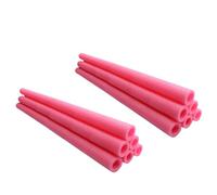Janasiba Lot de 12 manchons de protection roses pour barre de trampoline, 35,4 cm pour une sécurité renforcée du trampoline