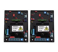 Janasiba Lot de 2 AVR SX460-A SX460-A 460 avec condensateur rouge souple Meilleurs accessoires Régulateur de tension automatique