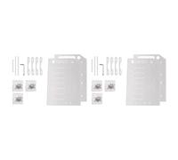 Janasiba Lot de 2 cages pour disque dur 3,5" HDD 8 x 3,5 - Boîtier DIY pour disque dur de minage BTC