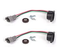 Janasiba Lot de 2 capteurs de vitesse pour voiture Club Car ADC Motor Club Car IQ et précédent 1027049-01 102265601 avec capteur de vitesse magnétique
