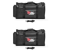 Janasiba Lot de 2 de rangement étanches pour 1/10 RC Crawler Drift Cars Axial SCX10 90046 TRX4 D90, Noir