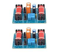 Janasiba Lot de 2 haut-parleurs 150 W - Diviseur de fréquence audio - 3 voies - Pour haut-parleurs d'étagère de 4 à 11