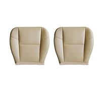 Janasiba Lot de 2 housses de siège avant côté conducteur en cuir synthétique pour Escalade 2007-2014 Beige