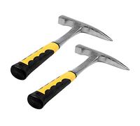 Janasiba Lot de 2 marteaux d'exploration géologique avec bouche pointue