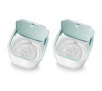 Janasiba Lot de 2 mini machines à laver, déshydratées automatiques, pour , 3,8 l