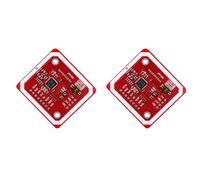 Janasiba Lot de 2 modules radio RFID PN532 NFC V3 - Mode lecture/écriture IC S50 - Carte PCB - Antenne IIC SPI HSU