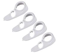 Janasiba Lot de 2 paires de haut-parleurs audio de voiture - Support pour haut-parleur 2 & 3,5 3,8 pouces - Rondelles en plastique