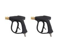 Janasiba Lot de 2 pistolets de lavage de voiture - 3000 Psi Max - à mousse - Raccord 3/8" - Outil de nettoyage pour machine à laver - à mousse