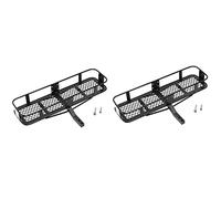 Janasiba Lot de 2 supports d'embrayage arrière en métal pour remorque 1/10 RC Crawler Axial Scx10 90046 Scx10 Iii Axi03007 Trx4 D90