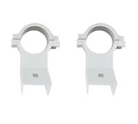 Janasiba Lot de 2 supports LNB KU pour antenne parabolique, support en plastique de 20 mm, résistant aux intempéries, pour plusieurs tailles de parabole
